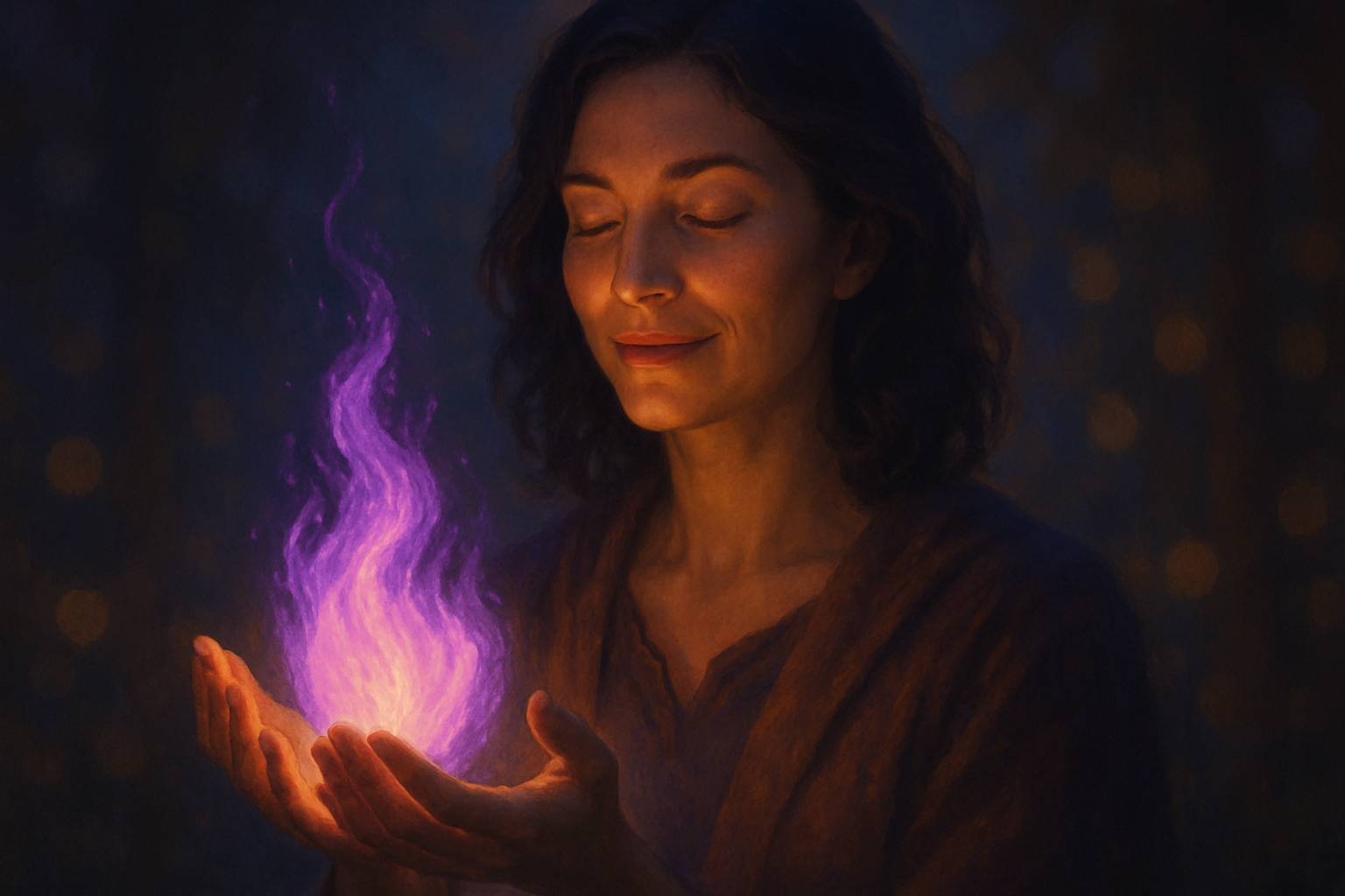 Allumer la flamme violette : transmutation et éveil sur le chemin spirituel