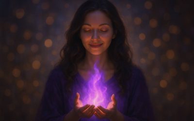 Flamme violette et transmutation : embraser votre guérison spirituelle