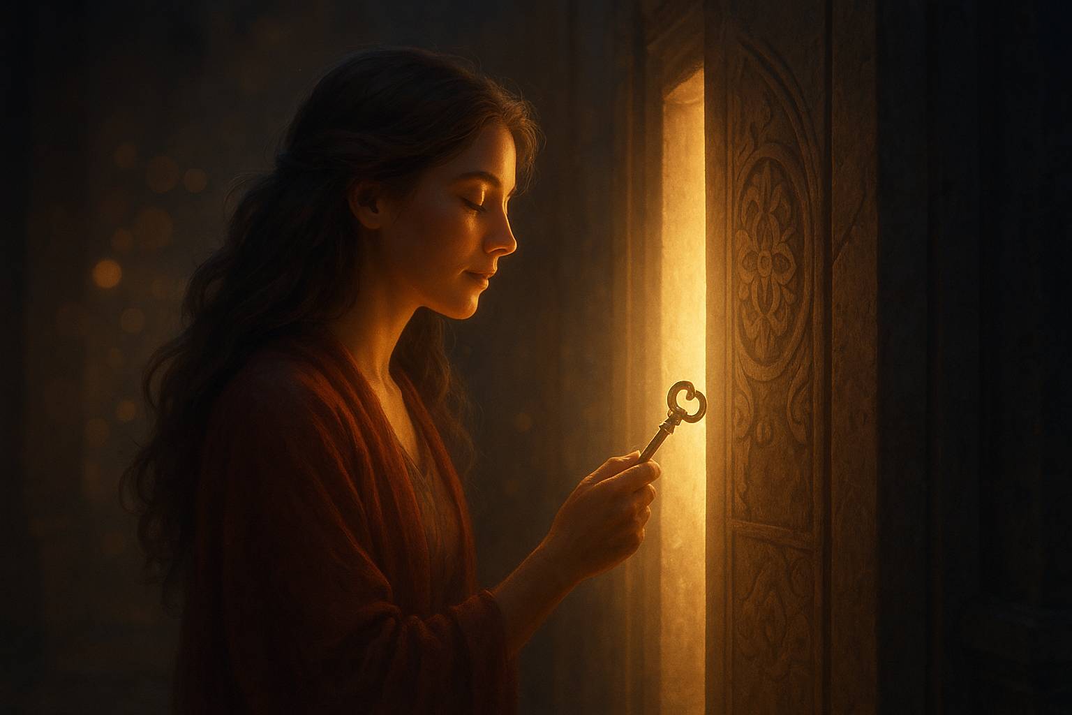 Les clés du temple intérieur : ouvrir la porte de votre lumière profonde