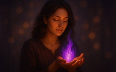 La flamme violette, alchimie sacrée pour transmuter vos blessures invisibles